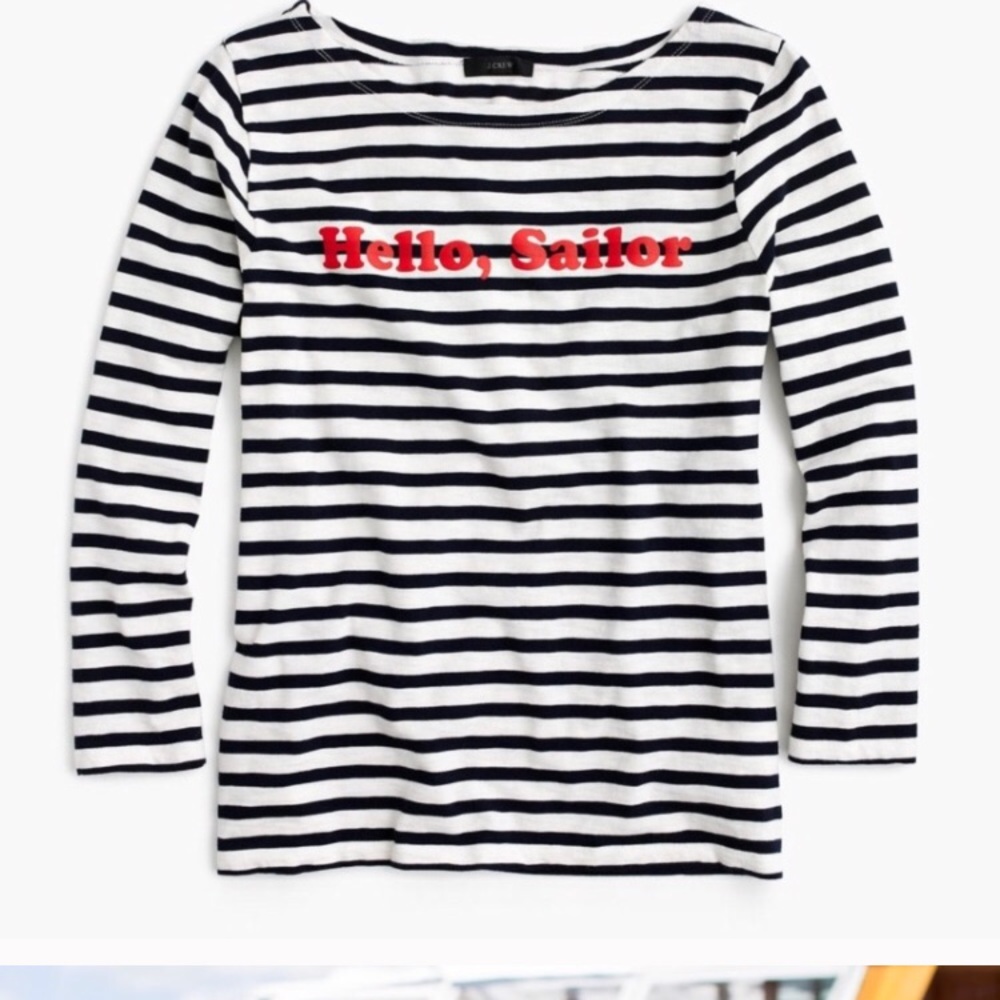 J Crew hello sailor shirt xxs